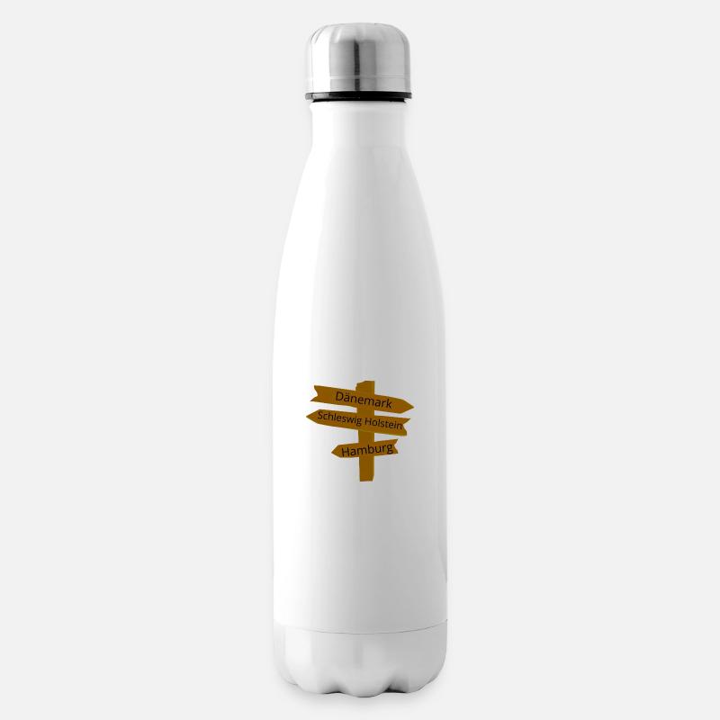 wegweiser - Isolierflasche - Weiß
