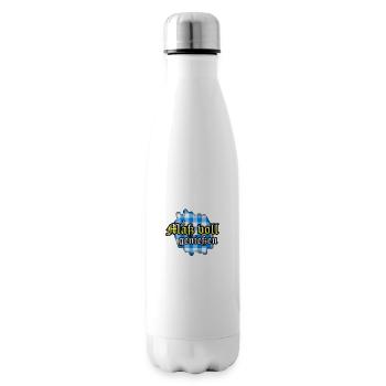 Maßvoll genießen - Isolierflasche - Weiß - Rechts