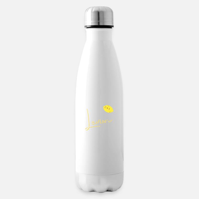 Easy Peasy Lemon Squeezy - Bouteille isotherme - blanc