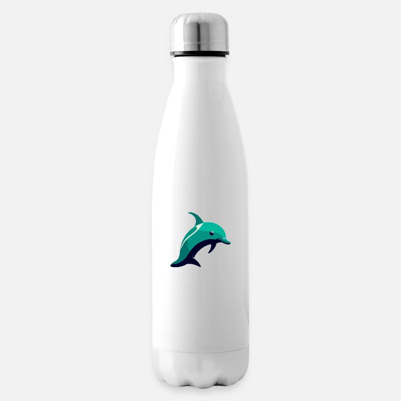 Dauphin - Bouteille isotherme - blanc