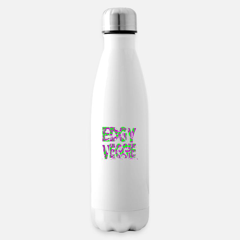 Idée de présentation Bday Gift Idea Geek - Bouteille isotherme - blanc