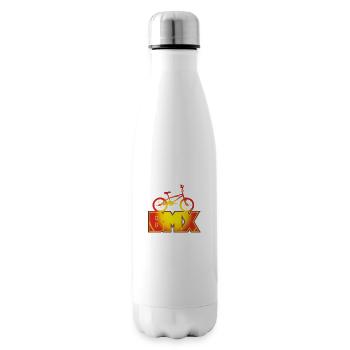 Vélo BMX - Bouteille isotherme - blanc - Droite