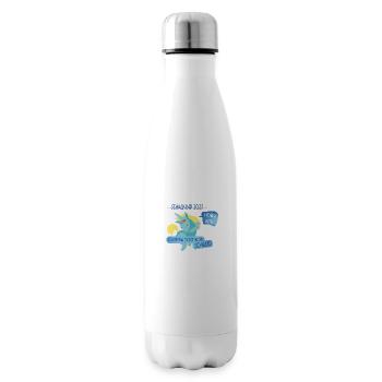 Tschüß Kita - Schulkind - Isolierflasche - Weiß - Rechts
