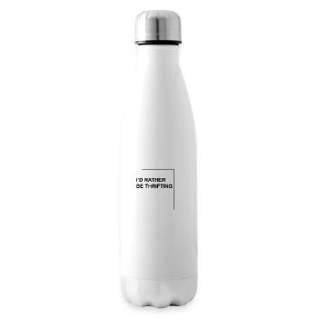 I'd rather be thrifting - Isolierflasche - Weiß - Rechts