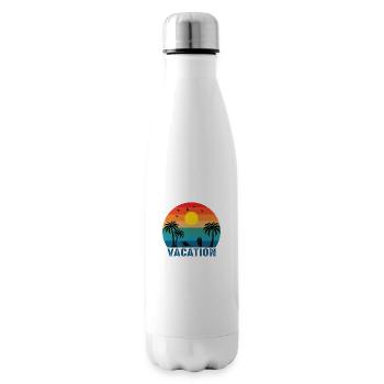 Vacation Time - Isolierflasche - Weiß - Rechts
