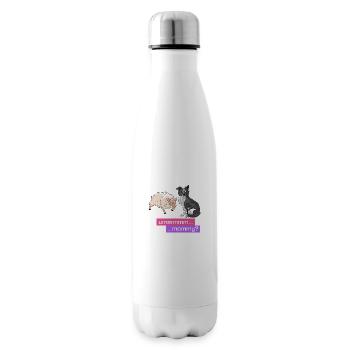 Sheep herd mom - Insulated Water Bottle - white - Right