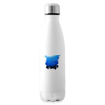 Freedive Diving Apnoe Deep Seas Underwater Diver - Isolierflasche - Weiß - Rechts