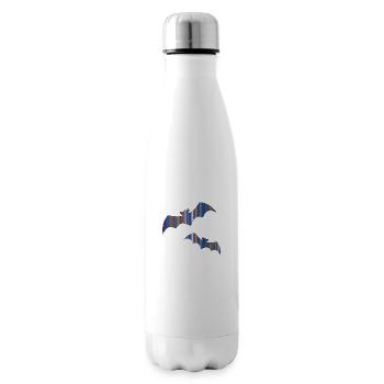 Fledermäuse - Isolierflasche - Weiß - Rechts
