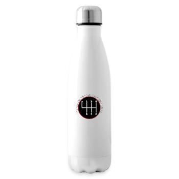 Stick Shift, If I wanted Two Pedals I’d Buy A Bike - Insulated Water Bottle - white - Right