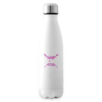 Sewciopath Sewing accessories - Insulated Water Bottle - white - Right