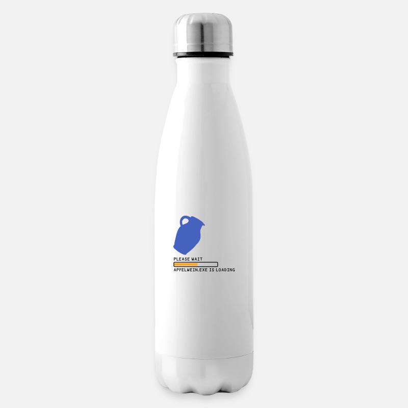 Bembel Loading please wait - Insulated Water Bottle - white