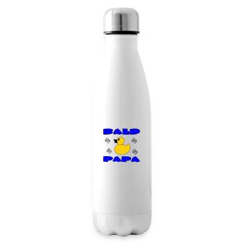BALD PAPA - Insulated Water Bottle - white - Right