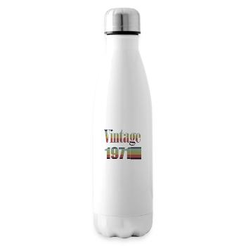 1971 Geburtstag 1971 Jahrgang 1971 Geburtstag - Isolierflasche - Weiß - Rechts