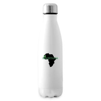 Afrika Umriss Mauretanien - Isolierflasche - Weiß - Rechts