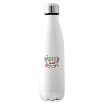 Joyeuses Fêtes - Bouteille isotherme - blanc - Droite