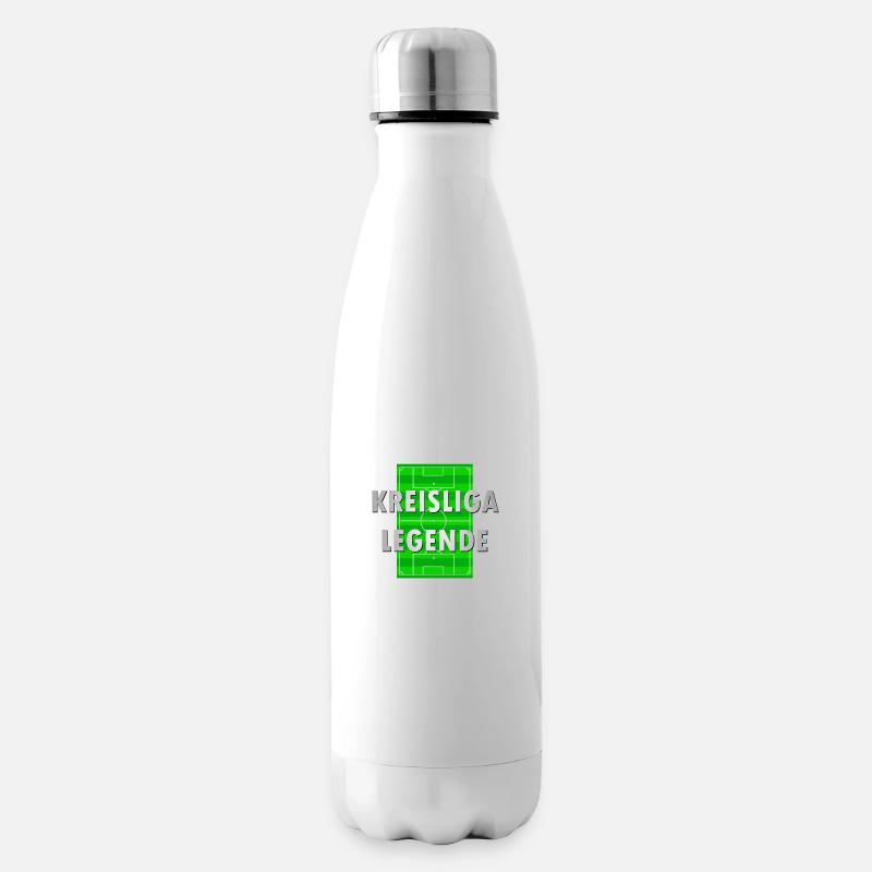 Kreisligalegende1 - Isolierflasche - Weiß