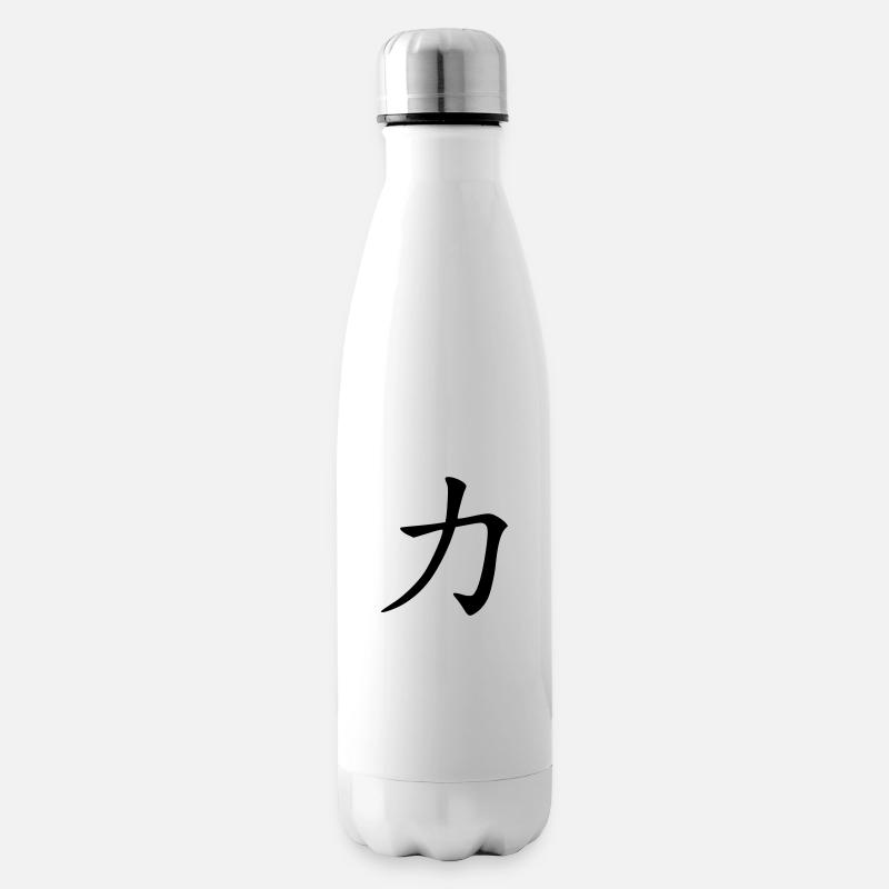 kraft - Isolierflasche - Weiß