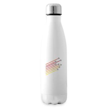 fliegen - Isolierflasche - Weiß - Rechts