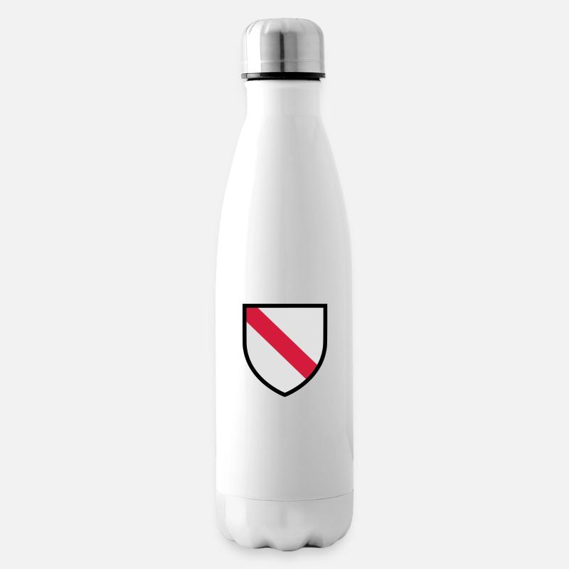 Blason Strasbourg (T) - Bouteille isotherme - blanc