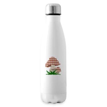 Sewing mushrooms mushroom - Insulated Water Bottle - white - Right