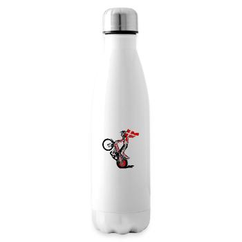 Speedway Driver - Denmark - Isolierflasche - Weiß - Rechts