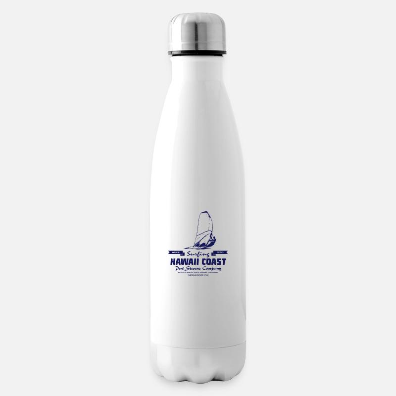 Hawaii Windsurfing - Surfer - Isolierflasche - Weiß