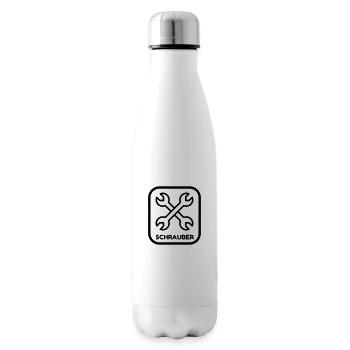 Mechanic Mechanik Mécanique Mécanicien Garage - Insulated Water Bottle - white - Right