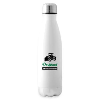 dorfkind_02 - Isolierflasche - Weiß - Rechts