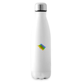 Amazigh flag - Insulated Water Bottle - white - Right