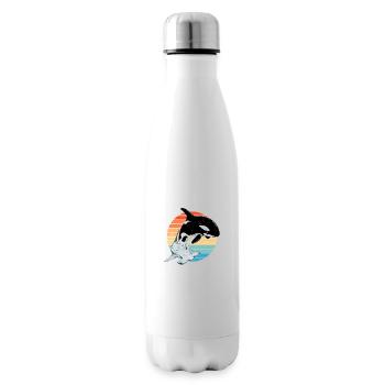 Hammerhai Orca - Isolierflasche - Weiß - Rechts