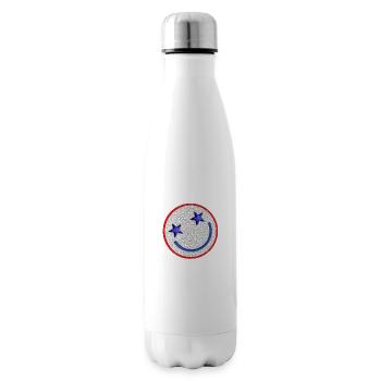 American Smile - Insulated Water Bottle - white - Right