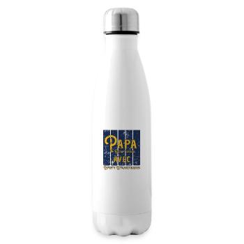 Bonne fête papa - Bouteille isotherme - blanc - Droite