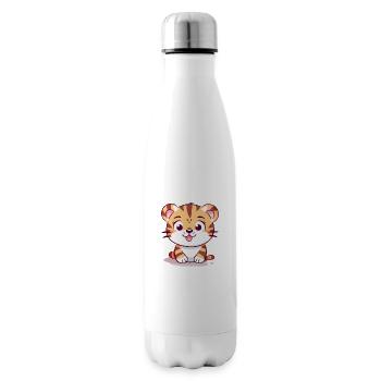 Douc the Tiger - Insulated Water Bottle - white - Right