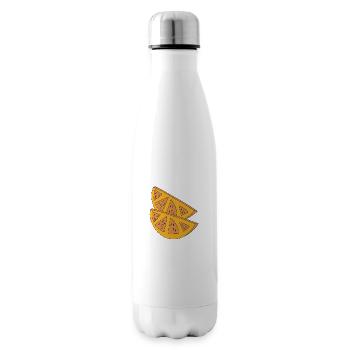 orangen schnitze 2 - Isolierflasche - Weiß - Rechts