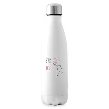 SPRAY LOVE - Insulated Water Bottle - white - Right