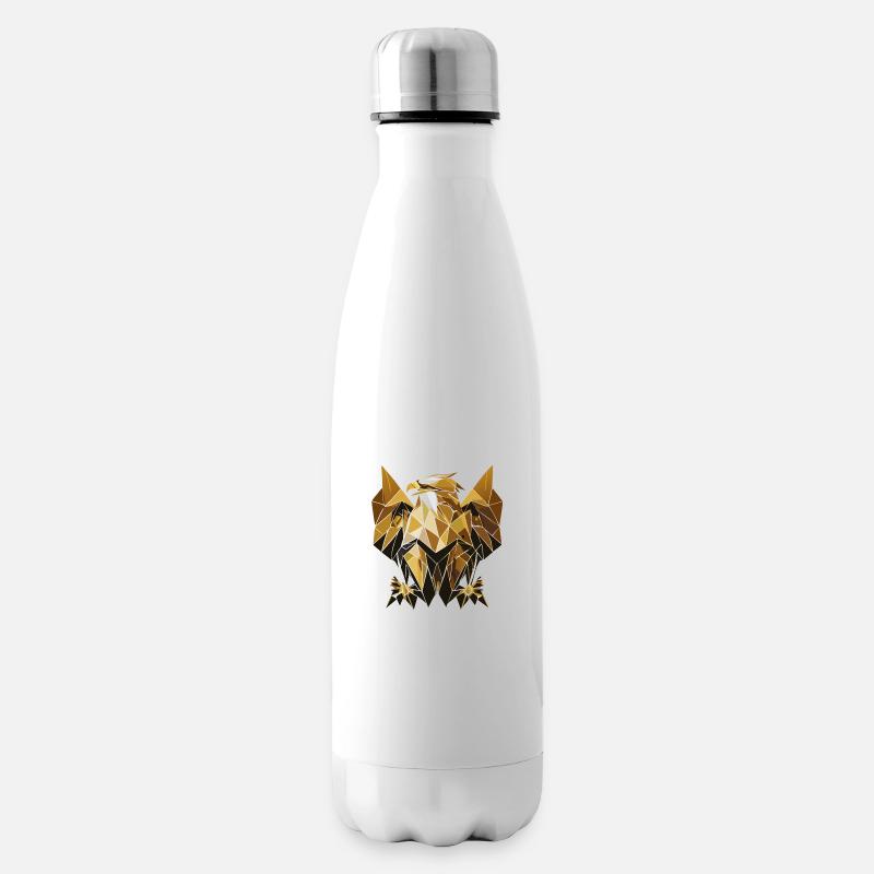 Golden eagle - Insulated Water Bottle - white