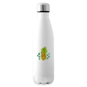 Ananas - Isolierflasche - Weiß - Rechts