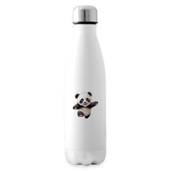Panda Markus - Isolierflasche - Weiß - Rechts