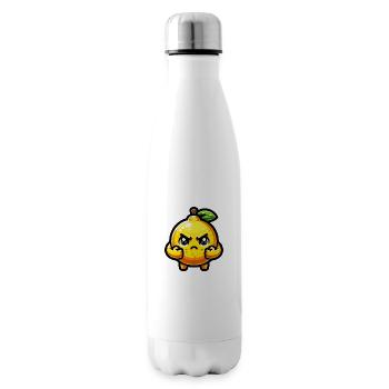 Wütende Zitrone - Isolierflasche - Weiß - Rechts