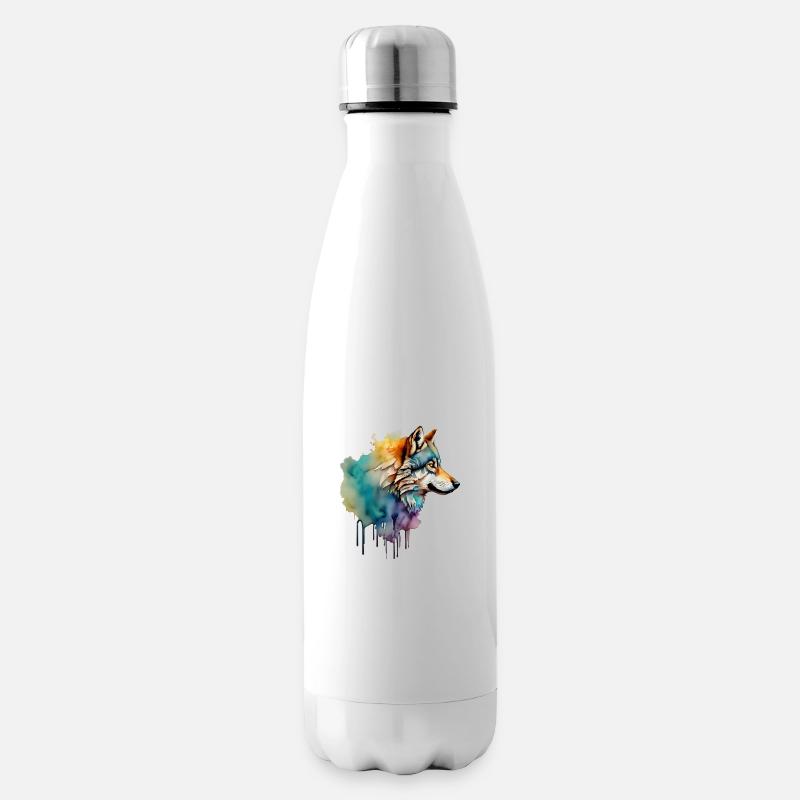 WOLFSKOPF - Isolierflasche - Weiß
