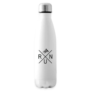 Trail Running Sports - Insulated Water Bottle - white - Right