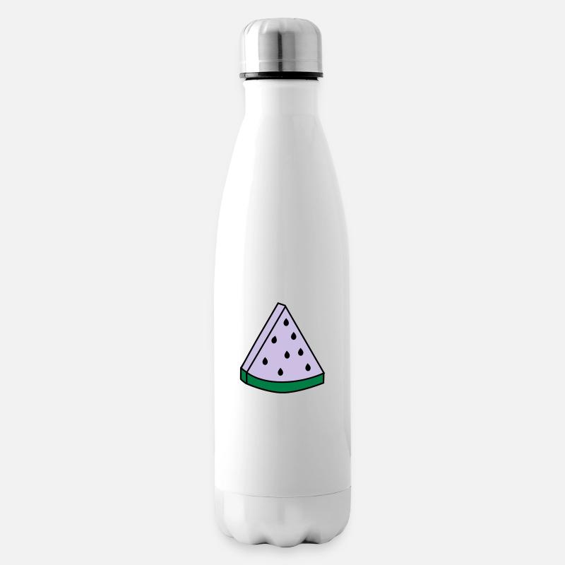 watermelon - Insulated Water Bottle - white