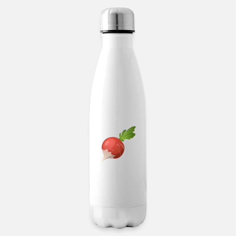 Radischen - Isolierflasche - Weiß