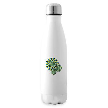 Optische Täuschung - Isolierflasche - Weiß - Rechts