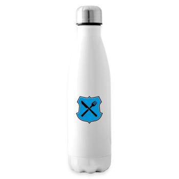 eat - Insulated Water Bottle - white - Right