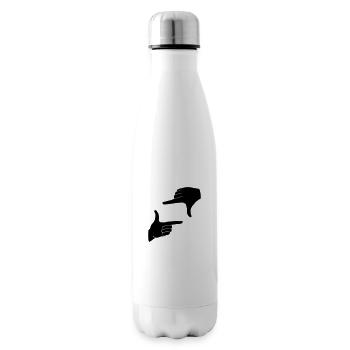 plein_cadre - Bouteille isotherme - blanc - Droite