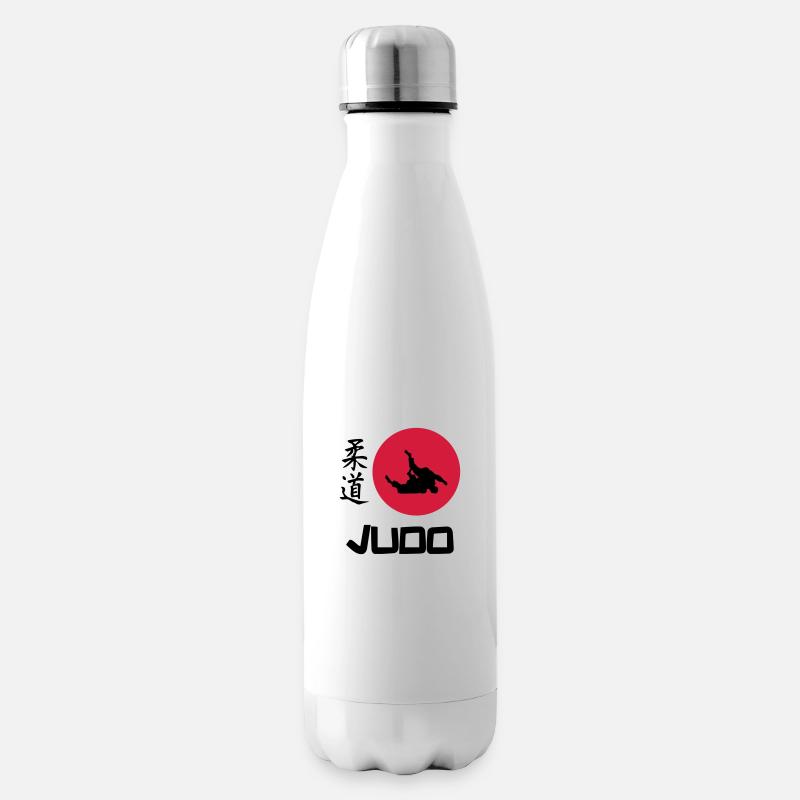 Judo - Bouteille isotherme - blanc