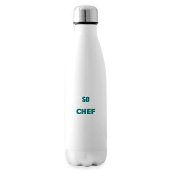 So sieht der beste Chef der Welt aus! - Isolierflasche - Weiß - Rechts