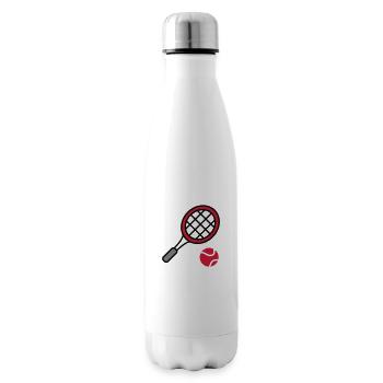 Tennis - Bouteille isotherme - blanc - Droite