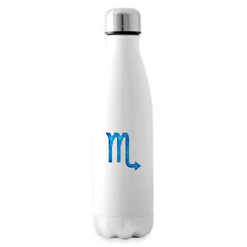 Scorpio Zodiac - Insulated Water Bottle - white - Right